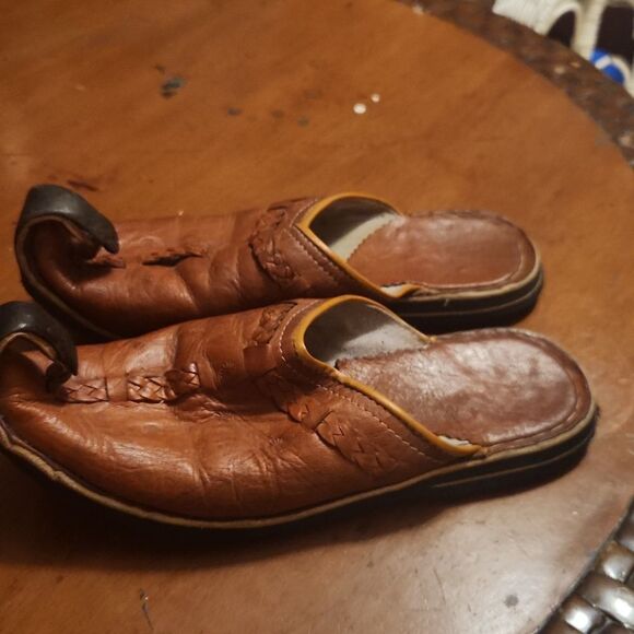 Alladin Leather Shoes Slippers - Picture 5 of 9